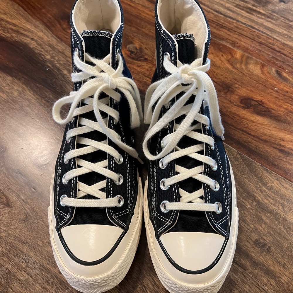 Converse Chuck 70 Canvas Black High-Top Sneakers